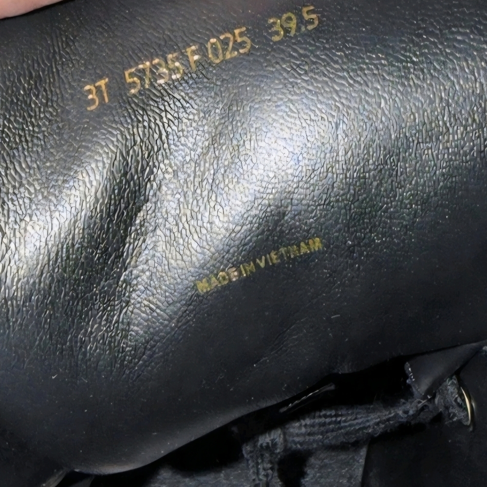 Prada Miu Miu 00s Womens Leather Y2K HiTop Boot Sneakers EU 39.5 US Sz 8.5 (EUC) - Picture 10 of 12